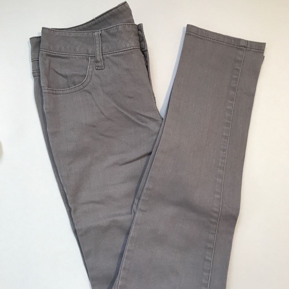 Juniors Grey Skinny Pants